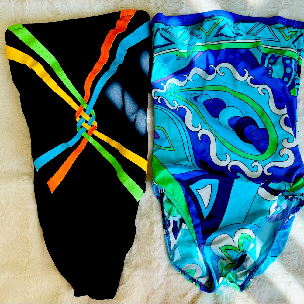 GOTTEX  STRAPLESS ONE PIECE SWIMSUITS